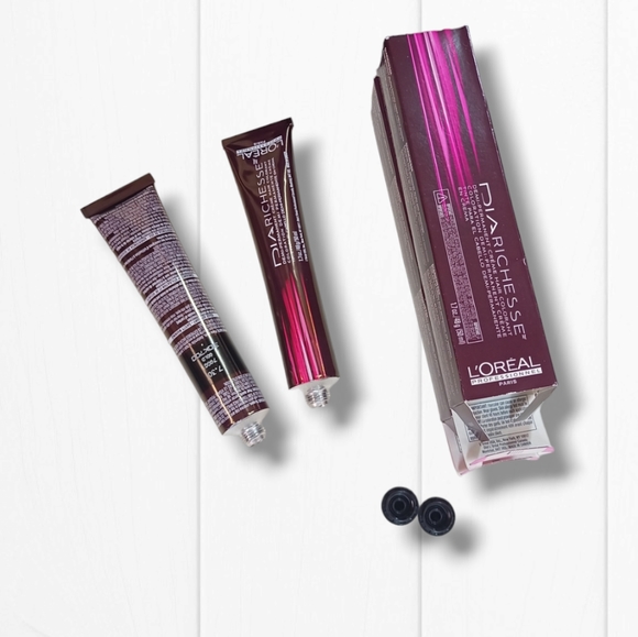 L'Oreal Professionnel DIARichesse 2 Tubes Ammonia-Free 7.30/7GGG Gold - Picture 10 of 16